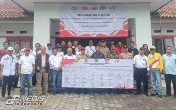 Kecamatan Haurwangi Siap Wujudkan Pilkada 2024, Damai dan Kondusif