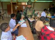 Satgas Yonif 323 Bantu Kembangkan Pendidikan Anak Papua