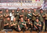 P3AD Kabupaten Cianjur Ikuti Upacara HUT TNI ke-79