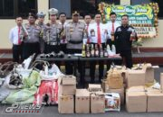 Konferensi Pers Hasil KRYD Polres Cianjur Dalam Kurun Waktu Satu Minggu Terakhir