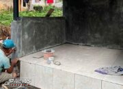 Progres Pembangunan 2 Unit Pos Kamling Capai Hasil 85 Persen