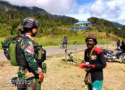 Satgas Yonif Raider 509/Bawara Amankan Pasar Sugapa