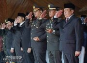 AKBP Lilik Ikuti Upacara Peringatan Hari Pahlawan di Taman Pesanggrahan Padjadjaran Purwakarta