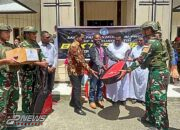 Berbagi Kebahagiaan Untuk Masyarakat Pedalaman Papua, Dalam Rangka HUT Yonif 323 Buaya Putih