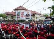 Dengan Humanis, Polres Purwakarta Amankan Aksi Demo FSPMI
