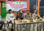Kasat Resnarkoba Polrestro Bekasi Hadiri Acara Ngopi Kamtibmas