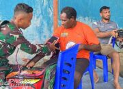 Satgas Yonif 131/BRS Berikan Pelayanan Kesehatan di Kampung Mosso