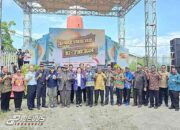 Satgas Pamtas Yonif 131/BRS Bersama Instansi Terkait Turut Sukseskan Kelancaran Pelaksanaan Border Trade Fair di Perbatasan RI-PNG