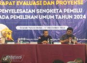 Rapat Evaluasi dan Proyeksi Penyelesaian Pemilu 2024 Kabupaten Bekasi