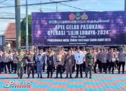 Aparat Gabungan Gelar Apel Operasi Lilin Lodaya Pengamanan Jelang Nataru 2025