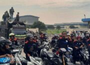 Polres Purwakarta Kawal Keberangkatan Aksi Massa SP FSPMI Ke Kantor Pemkab Purwakarta