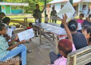 Mewujudkan Generasi Muda Yang Inovatif, Satgas Yonif 131/BRS Ajak Anak Belajar di Perbatasan Papua