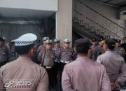 Pengamanan Rapat Pleno Terbuka Penetapan Paslon Bupati dan Wakil Bupati Kabupaten Bekasi