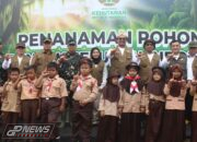 Dandim 0617 Hadiri Kegiatan Penanaman Pohon Serentak Seluruh Indonesia Tingkat Jawa Barat