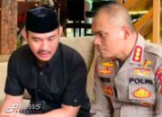 Kapolres Metro Bekasi Silahturahmi ke Kediaman Bupati Bekasi Ade Kuswara Kunang