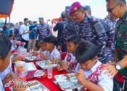 Danrem 063/SGJ Menghadiri Kegiatan Makan Gizi Gratis