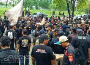 Aksi Demo Depan PT Morita Tjokro Gearindo Oleh Ormas Gibas Bekasi