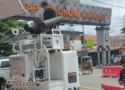 Pemasang ETLE Portable Polres Majalengka, Berharap Masyarakat Untuk Tertib Berlalulintas