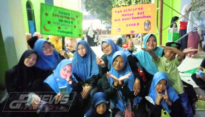 TPQ Perumahan Villa Kencana Cikarang Gelar Pawai Sambut Bulan Suci