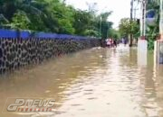 Sungai Sadang Meluap, Puluhan Rumah di Villa Mutiara Jaya Terendam Banjir