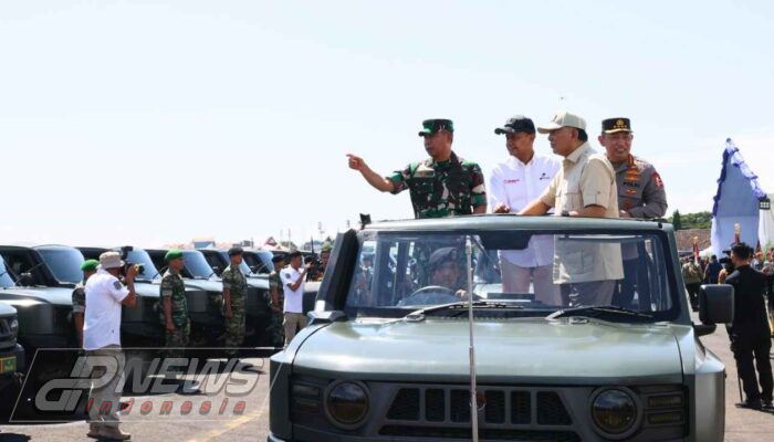 Kasad Terima Ransus Maung dari Menhan, Perkuat Mobilitas Satuan TNI AD