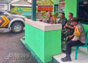 Kegiatan Silahturahmi Kapolsek Maja dengan Danramil 1702 Maja