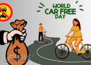 Car Free Day Jalan KH Achmad Munawar Cikaroya Warungkondang Diduga Jadi Ajang Pungli