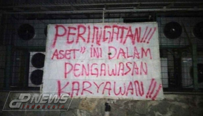 Tuntut Gaji dan THR Aksi Demo Karyawan PT Giovindo Jaya Bahagia