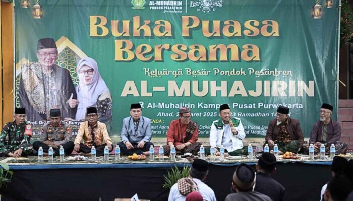 Wakili Kapolres Purwakarta, Kompol Subagyo Hadiri Buka Bersama di Ponpes Al Muhajirin