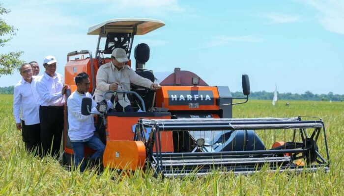 Presiden Prabowo Pimpin Langsung Panen Raya Nasional di Majalengka dan 14 Provinsi