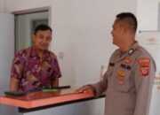 Personel Polsek Maja Aiptu Dina Sohidina Sambangi Objek Vital Bank BJB Unit Maja Berikan Himbauan Kamtibmas