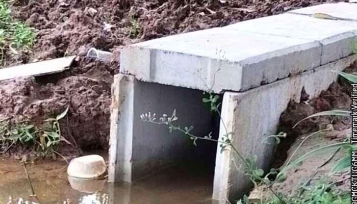 Proyek U-Ditch Diduga Pelaksanaannya Asal Pasang dan Tidak Sesuai Spesifikasi