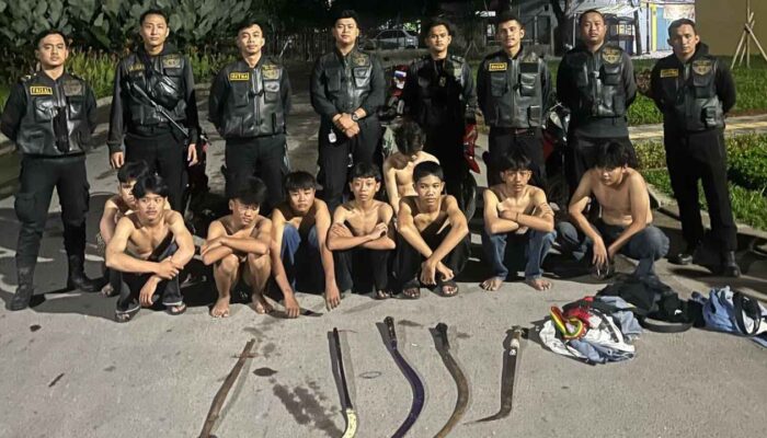 Tim Presisi Polres Metro Bekasi Gagalkan Tawuran, Sita Sajam dan Motor di Sport City