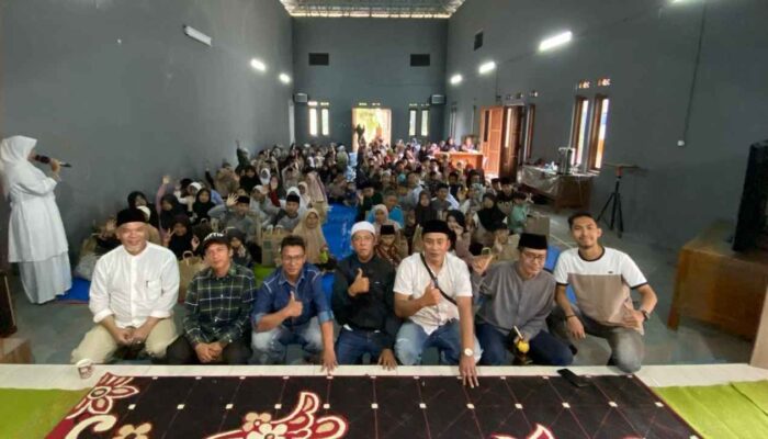 Persatuan Wartawan Indonesia Cianjur Santuni Anak Yatim di Desa Gadog