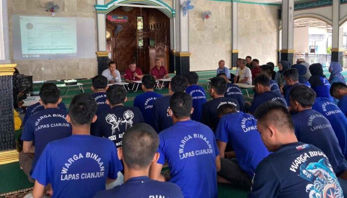 Sidang Tim Pengamat Pemasyarakatan (TPP) di Lapas Kelas IIB Cianjur Bahas Proses Pengusulan Integrasi dan Pengangkatan Tamping
