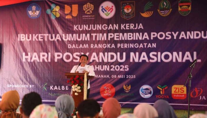 Kunjungan Ketua Umum Tim Pembina Posyandu Pusat ke Purwakarta
