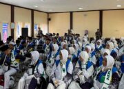 Polsek Maja Bersinergi dengan TNI dan Muspika Pantau Pemberangkatan Jemaah Haji