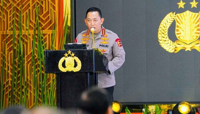 Kapolri Hadiri Rapat Kerja Teknis Gabungan Seluruh Divisi