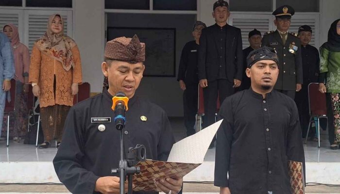 Upacara Peringatan Harlah Pancasila di Kecamatan Mande Berlangsung Khidmat