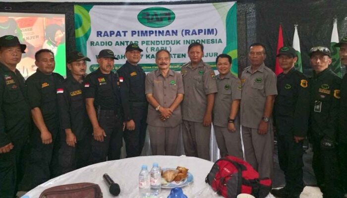 Rapim Radio Antara Penduduk Indonesia Wilayah 07 Cianjur Tema Penguatan Organisasi