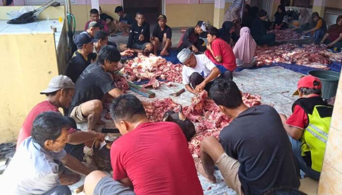 Yayasan Kiblat Mengadakan Potong Hewan Qurban di Hari Raya Idul Adha 2025