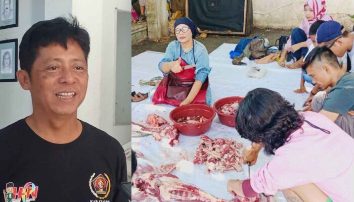 PWI Cianjur Selenggarakan Pemotongan Hewan Qurban di Perayaan Idul Adha 1446 H
