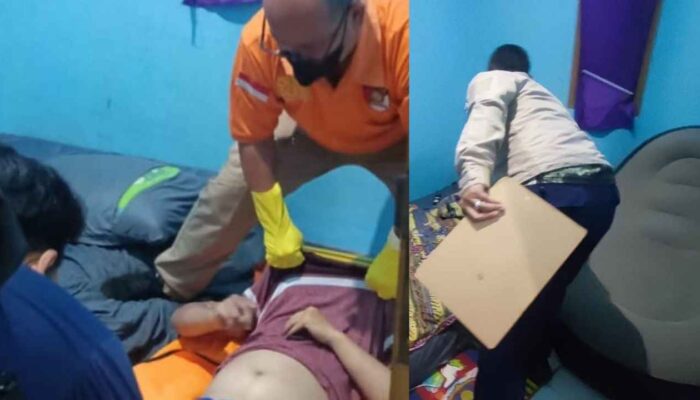 Seorang Karyawan Swasta Tergeletak Tak Bernyawa Di Kamar Kontrakan