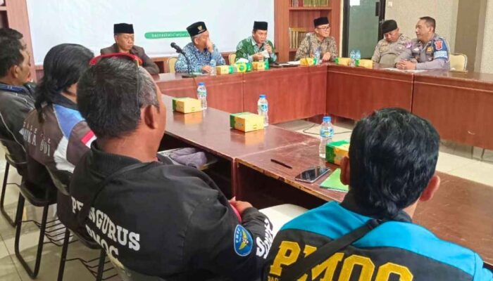 Paguyuban Motor Ojek Cianjur (PMOC) Jalin Kerja Sama Dengan Baznas Kabupaten Cianjur