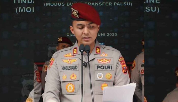 Kasus Penipuan Online Dengan Modus Bukti Transfer Palsu Berhasil Diungkap Satreskrim Polres Cianjur