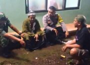Patroli Polsek Maja Imbau Pemuda Desa Cieurih Agar Tidak Nongkrong Sampai Larut Malam