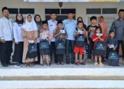 Pemerintahan Kecamatan Mande Bersama Baznas Cianjur Santuni Anak Yatim