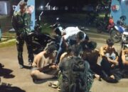 Geng Motor Serang Aparat di Ligung, TNI-Polri Tangkap 10 Pelaku Bersenjata Tajam