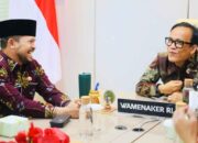 Wakil Bupati Purwakarta Bertemu Wamenaker Bahas Kesejahteraan Pekerja