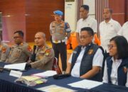 Konferensi Pers Satreskrim Polres Metro Bekasi Ungkap Sejumlah Kasus Pencurian dengan Kekerasan